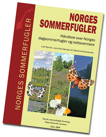 Boken "Norges sommerfugler"