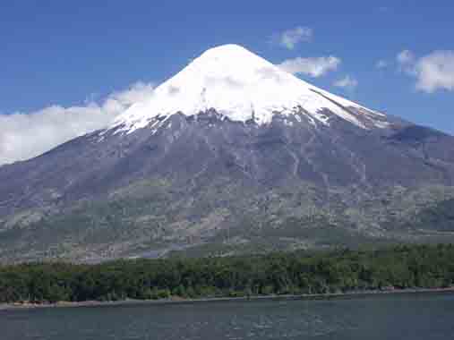 Vulkanen Osorno i Chile